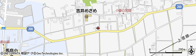 群馬県高崎市吉井町小暮60周辺の地図