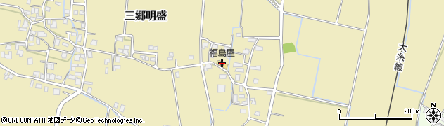 長野県安曇野市三郷明盛4334周辺の地図