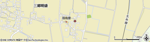 長野県安曇野市三郷明盛4371周辺の地図