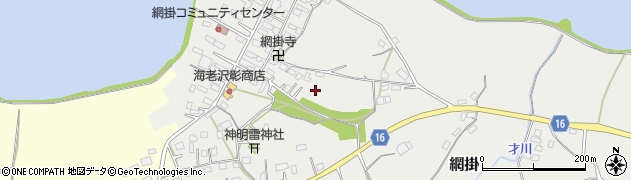 茨城県茨城町（東茨城郡）網掛周辺の地図