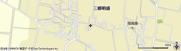 長野県安曇野市三郷明盛4264周辺の地図