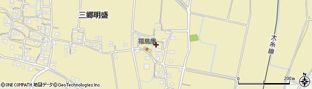 長野県安曇野市三郷明盛4370周辺の地図