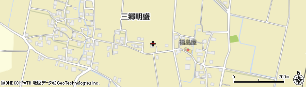 長野県安曇野市三郷明盛4289周辺の地図