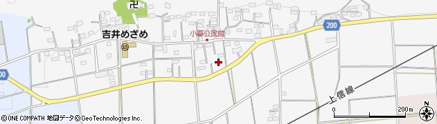 群馬県高崎市吉井町小暮44周辺の地図