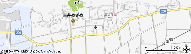 群馬県高崎市吉井町小暮26周辺の地図