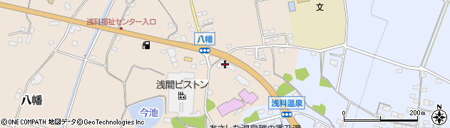長野県佐久市八幡241周辺の地図