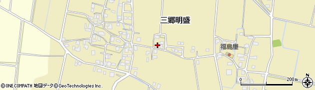 長野県安曇野市三郷明盛4262周辺の地図
