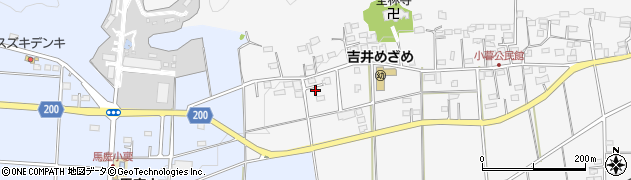 群馬県高崎市吉井町小暮76周辺の地図