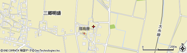 長野県安曇野市三郷明盛4372周辺の地図