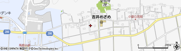 群馬県高崎市吉井町小暮74周辺の地図