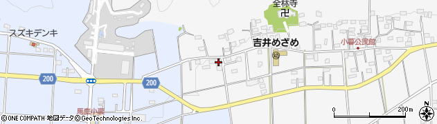 群馬県高崎市吉井町小暮80周辺の地図