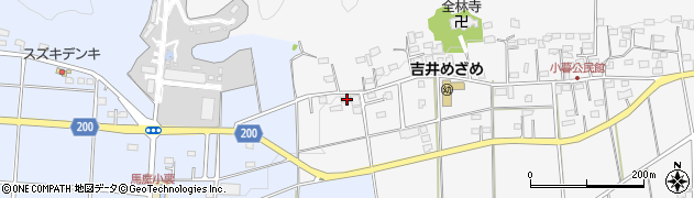 群馬県高崎市吉井町小暮81周辺の地図