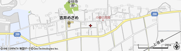 群馬県高崎市吉井町小暮51周辺の地図