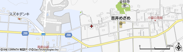 群馬県高崎市吉井町小暮87周辺の地図
