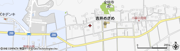 群馬県高崎市吉井町小暮75周辺の地図