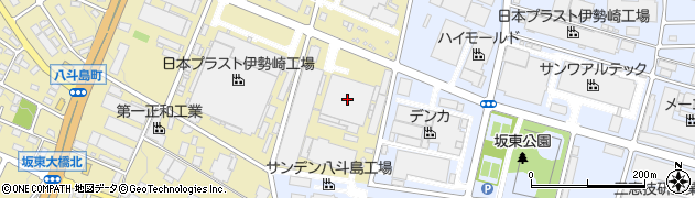 サンデンホールディングス株式会社　八斗島事業所周辺の地図