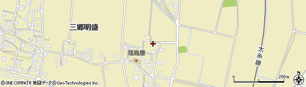 長野県安曇野市三郷明盛4377周辺の地図