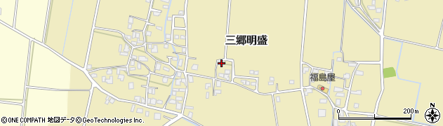 長野県安曇野市三郷明盛4261周辺の地図