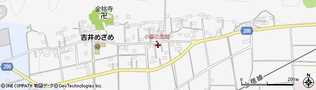 群馬県高崎市吉井町小暮43周辺の地図