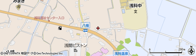 長野県佐久市八幡218周辺の地図