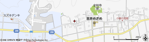 群馬県高崎市吉井町小暮218周辺の地図