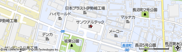 株式会社三和　伊勢崎第１工場周辺の地図