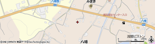 長野県佐久市八幡614周辺の地図