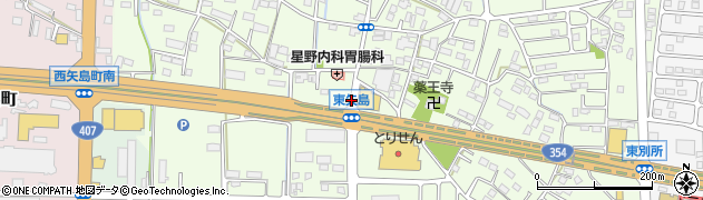 東矢島町周辺の地図