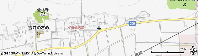 群馬県高崎市吉井町小暮696周辺の地図
