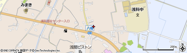 長野県佐久市八幡242周辺の地図