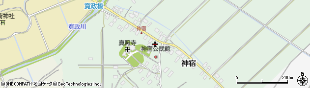 宇野理容店周辺の地図