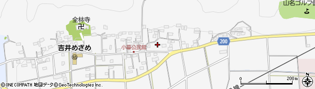群馬県高崎市吉井町小暮699周辺の地図