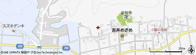 群馬県高崎市吉井町小暮219周辺の地図
