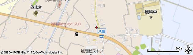 長野県佐久市八幡246周辺の地図