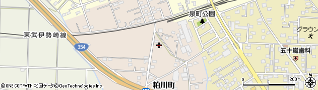 群馬県太田市粕川町267周辺の地図