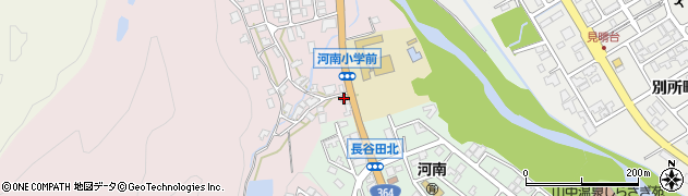 石川県加賀市山中温泉中田町ニ19周辺の地図