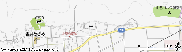 群馬県高崎市吉井町小暮694周辺の地図