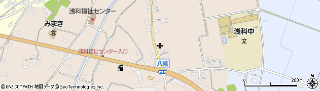 長野県佐久市八幡245周辺の地図