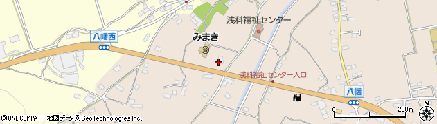 長野県佐久市八幡566周辺の地図