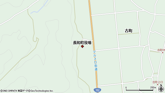 〒386-0600 長野県小県郡長和町（以下に掲載がない場合）の地図