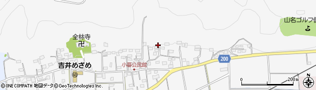 群馬県高崎市吉井町小暮711周辺の地図