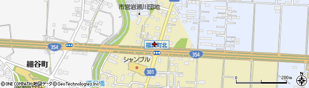 太田福沢郵便局 ＡＴＭ周辺の地図