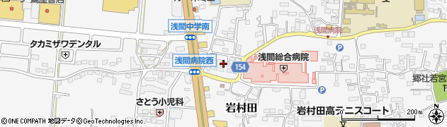 佐久長生館周辺の地図
