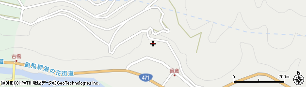 岐阜県高山市上宝町長倉642周辺の地図