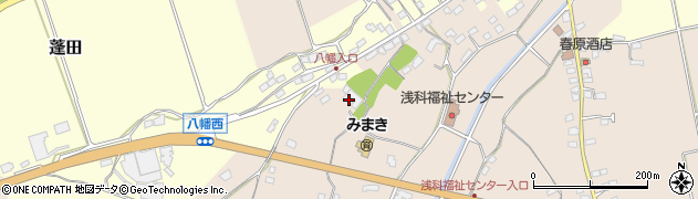 長野県佐久市八幡556周辺の地図