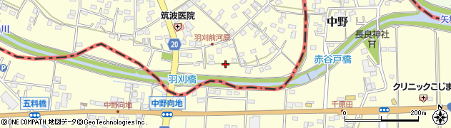 栃木県足利市羽刈町41周辺の地図