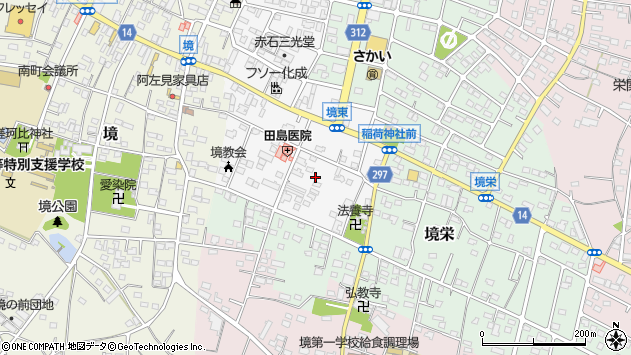 〒370-0123 群馬県伊勢崎市境東の地図