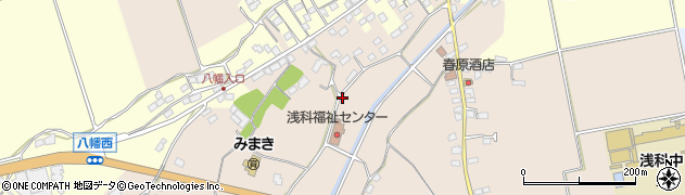 長野県佐久市八幡496周辺の地図