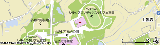 Ｙｏｋｏｗｏ富岡市民体育館（富岡市民体育館）周辺の地図