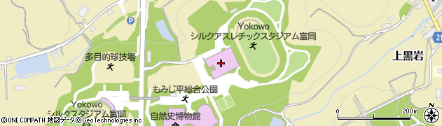 Ｙｏｋｏｗｏシルクアリーナ富岡周辺の地図